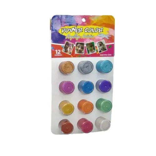 Pintucaritas Metalizado Paquete X 12 (60gr)