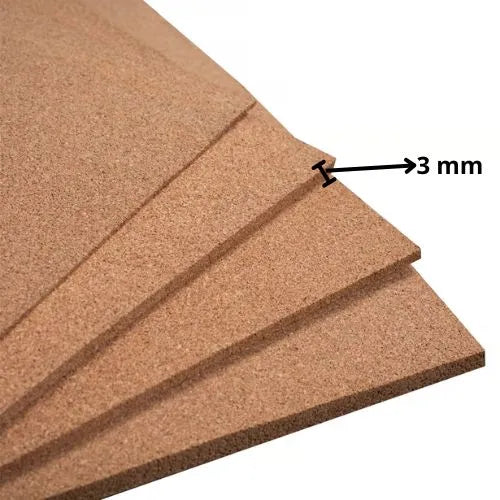 Laminas De Corcho - Grano Fino 60 X 90 3 mm