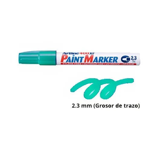 Marcador permanente Azul Celeste