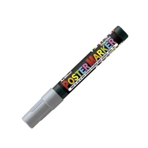 Marcador Poster Marker De Vinilo Plateado 2 mm