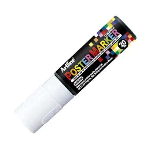Marcador Poster Marker De Vinilo Blanco 20 mm