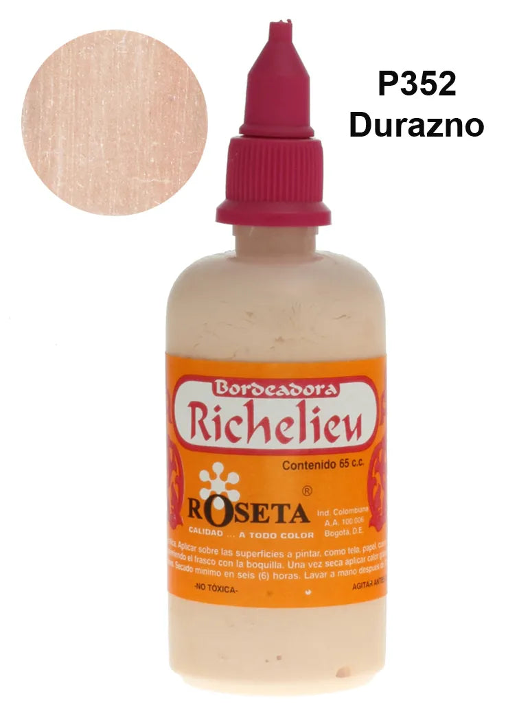 Bordeador Richelieu Durazno Perlado