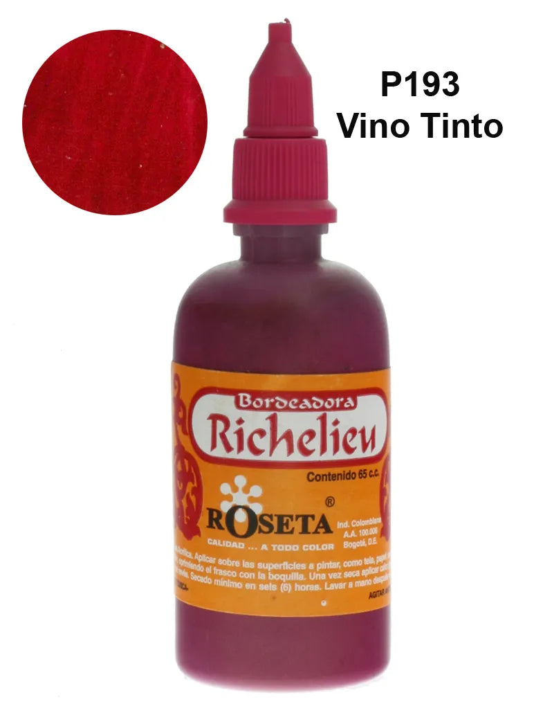 Bordeador Richelieu Vinotinto Perlado