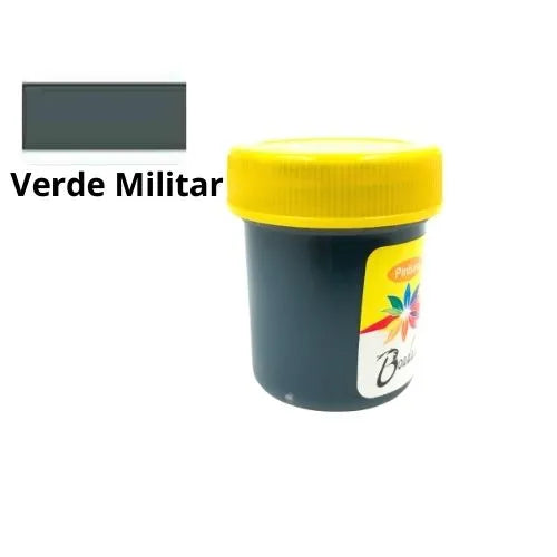 Pintura BordaLiquido Verde militar 30cc