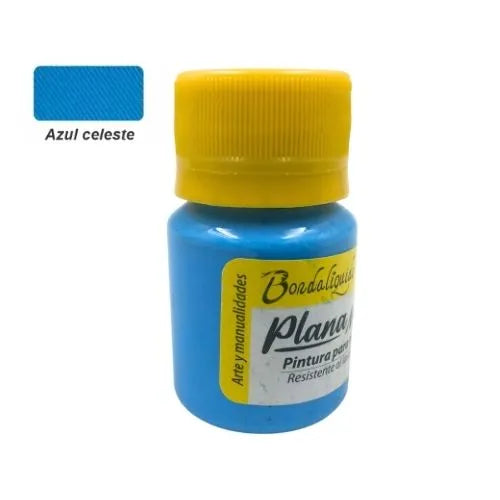 Pintura BordaLiquido Azul Celeste 30cc