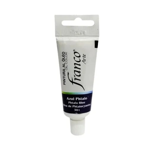 Pintura Oleo Franco Arte tamaño 37 cc Azul Phtalo 301