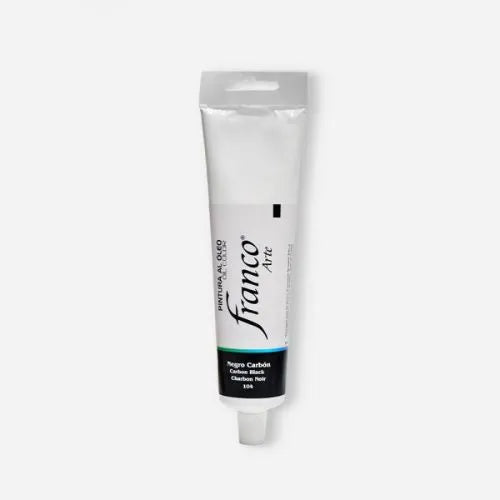 Pintura Óleo Franco Arte 140ml Negro Carbón 104