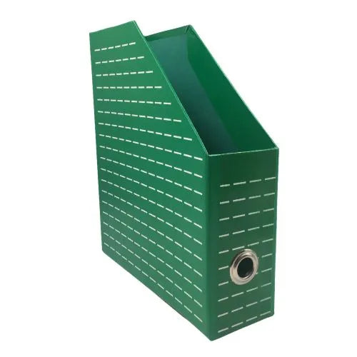 Revistero - De Cartón Forrado Industrial - Verde