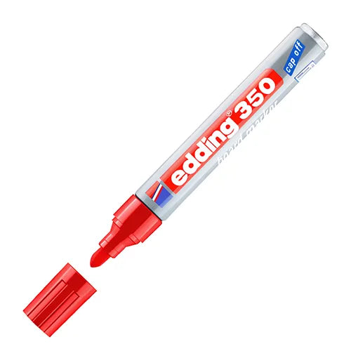 Marcador Edding borrable 353 Rojo