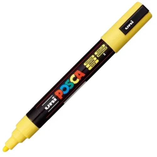 Marcador Posca De Pintura A Base De Agua - Unidad PC 5M Amarillo