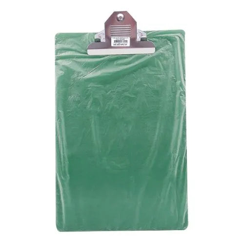 tabla con gancho para hojas, Plastica fabri folder - Verde