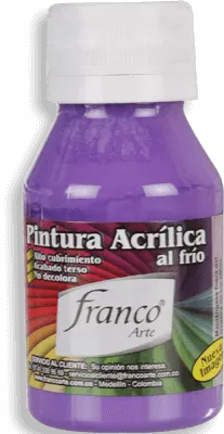 Pintura Acrílica Franco Arte 60ml Al Frio - Madona
