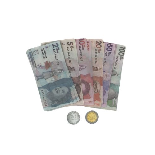 Billetes Didacticos 2 Monedas