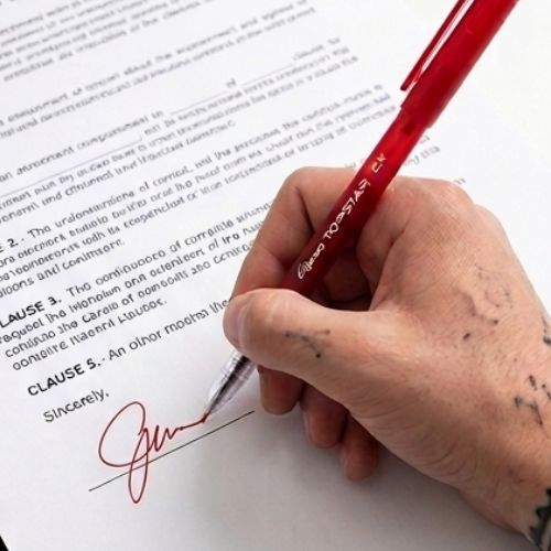 Box X 12 Semi-gel pen 0.7mm, Gipao brand - Red Top Star
