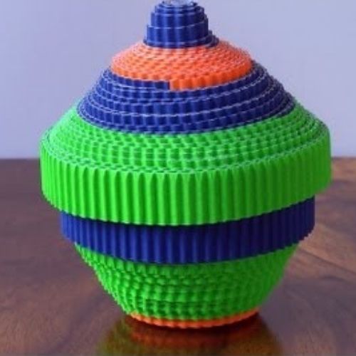Carton Corrugado De Colores 70 X 100 Bola