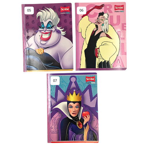 Cuaderno Cosido MasterMass X50 1 Villanas 5 7 2025