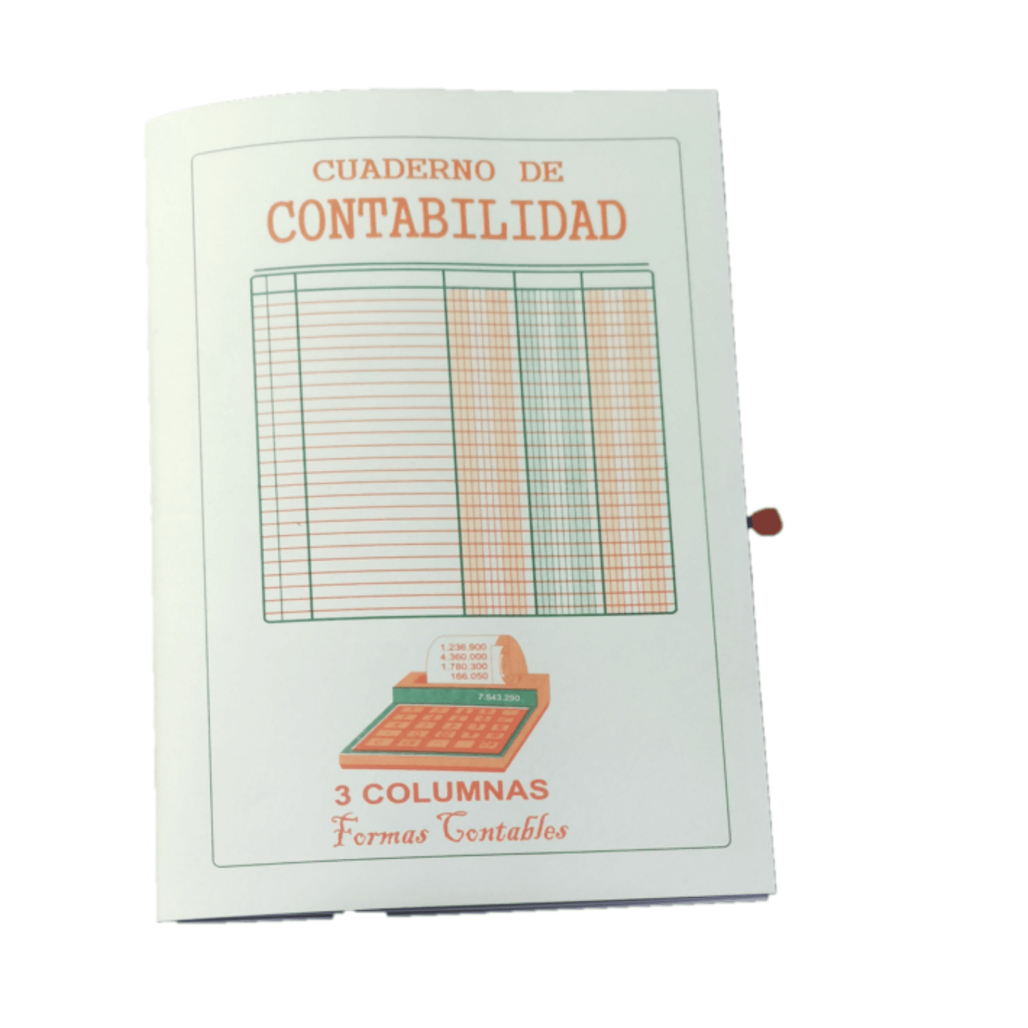 Cuaderno De Contabilidad Oficio Y Medio Oficio Adelante pequeno Panafargo