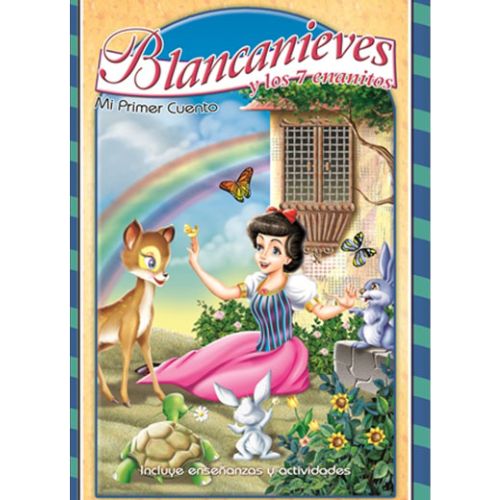Libro para pintar cuento blancanieves