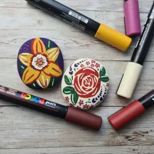 Marcador Posca Tonos Oscuros X 8 (Dark) PC-1M