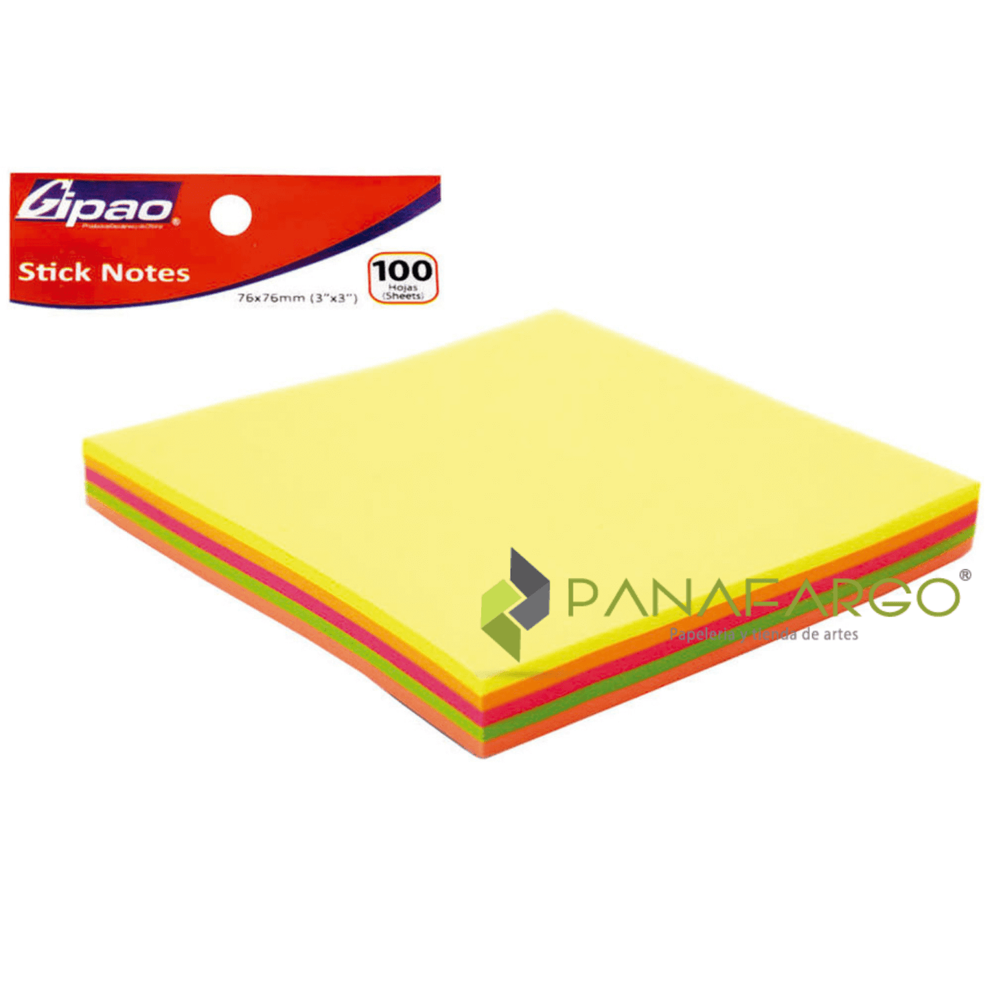 Notas Adhesivas Taco Gipao Surtido X 100 Panafargo