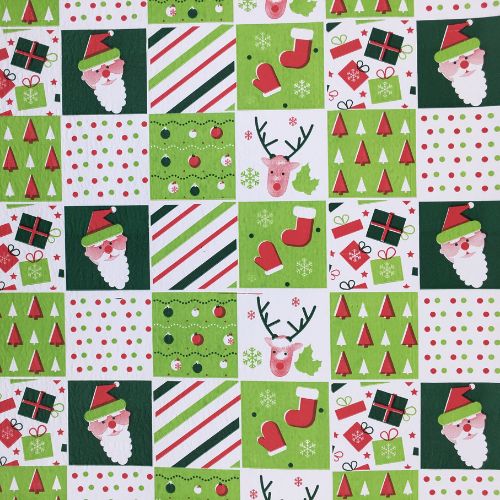 Papel arte Papa noel cuadros