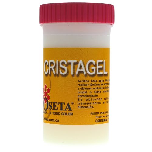 Pasta Acrilica Transparente Para Relieve cristagel Roseta