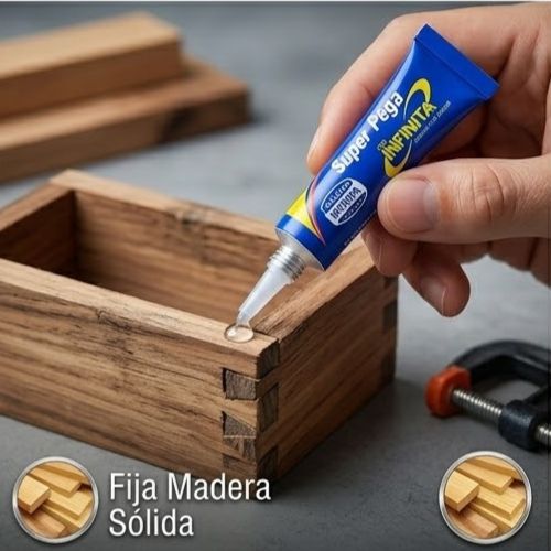 Crazy Infinite Glue - Multipurpose Instant Adhesive for Plastic, Glass, and Metal