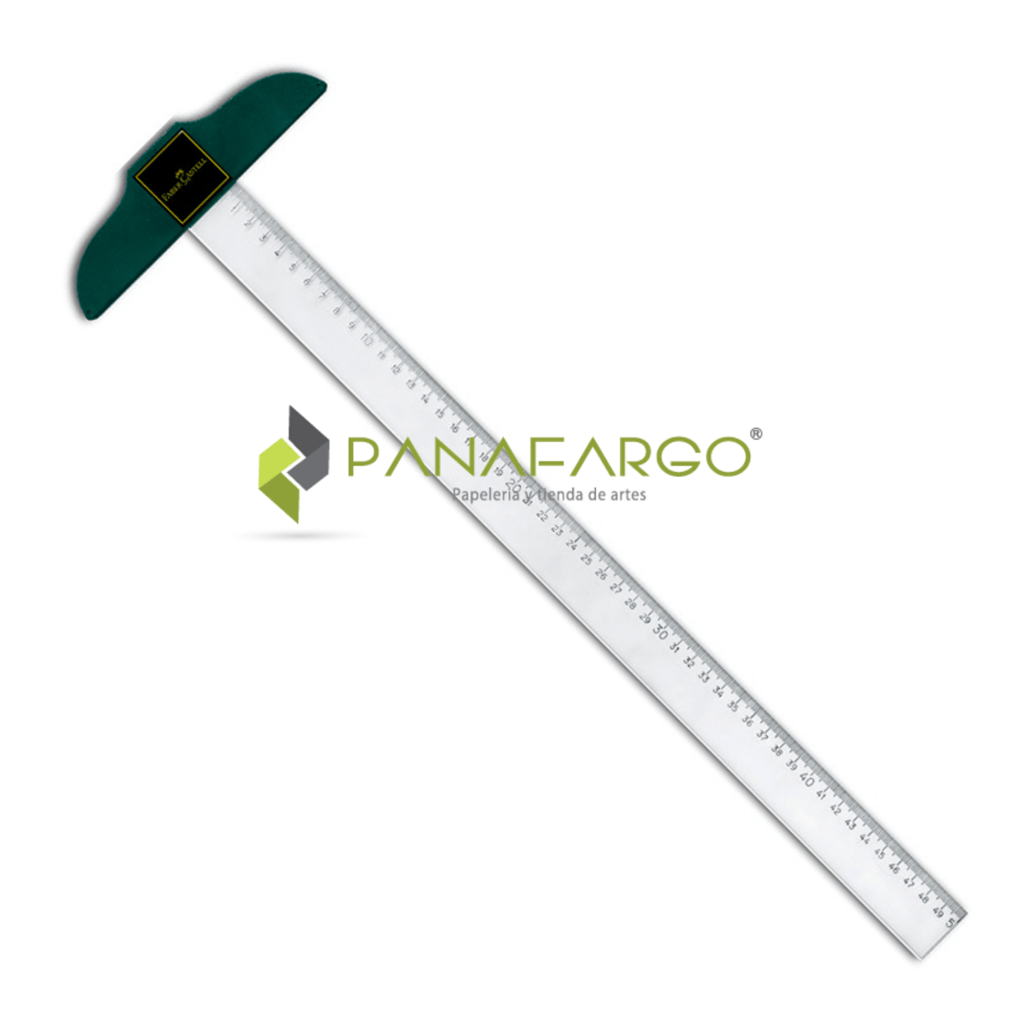 Regla T Faber Castell 50 cm Acrilica Transparente Panafargo