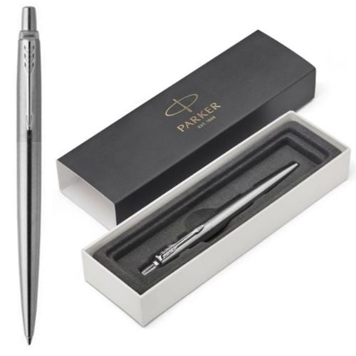 Boligrafo metalico parker Jotter prendedor plateado ct bp retractil