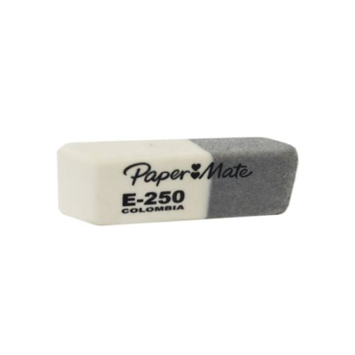 Borrador de tinta y lapiz paper mate