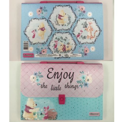 Carpeta con divisiones winnieh pooh enjoy