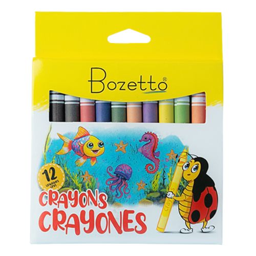 Crayola gruesa marca bozetto x12 surtido