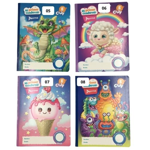Cuaderno cosido Croly e 100 hojas norma 5 8 2025