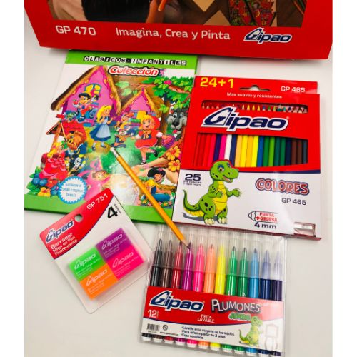 Kit para pintar gipao