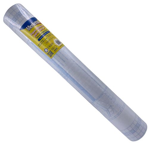 Papel adhesivo 20 metros 45 cm transparente