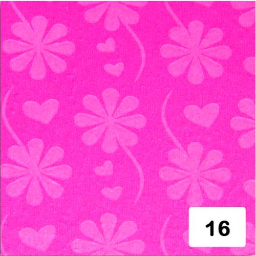 Papel arte flores fondo fucsia