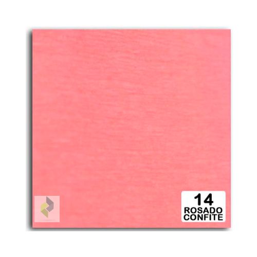 Papel crepe rosado confite