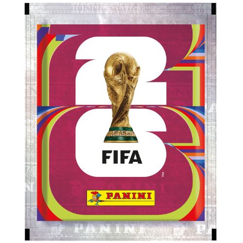 Paquete individual panini de laminas mundial de futbol