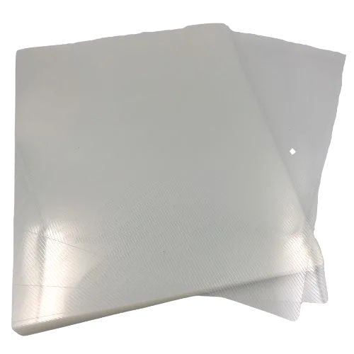 policover, caratulas plasticas x50 para encuadernacion - Carta Transparente