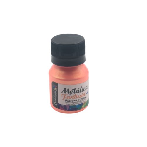 Pintura acrilica metalica coral
