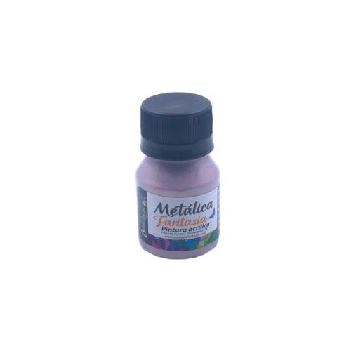 Pintura acrilica metalica perlina lila