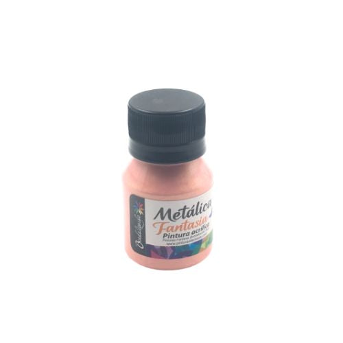 Pintura acrilica metalica perlina rosa