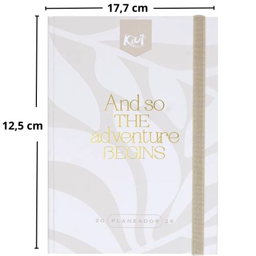 Planeador kiut 2026 A empastado tropical white