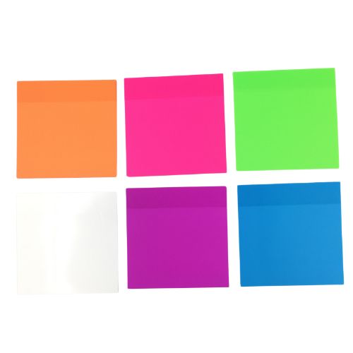 Post it separador adhesivos plasticos neon