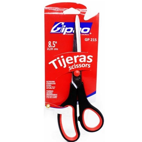 Tijeras punta fina mango de pasta en 8 5 pulgadas