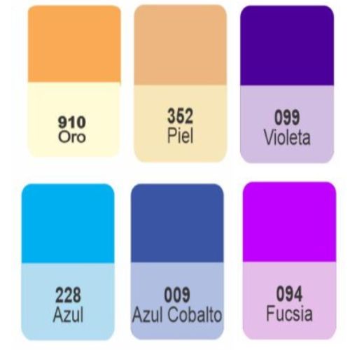 Vitraseta colores