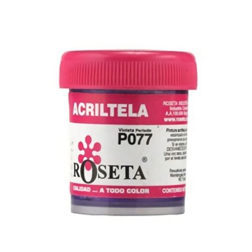 Pintura para tela Roseta