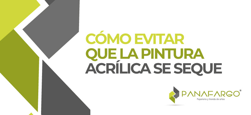¡Evita que se seque la pintura acrílica con estos consejos!