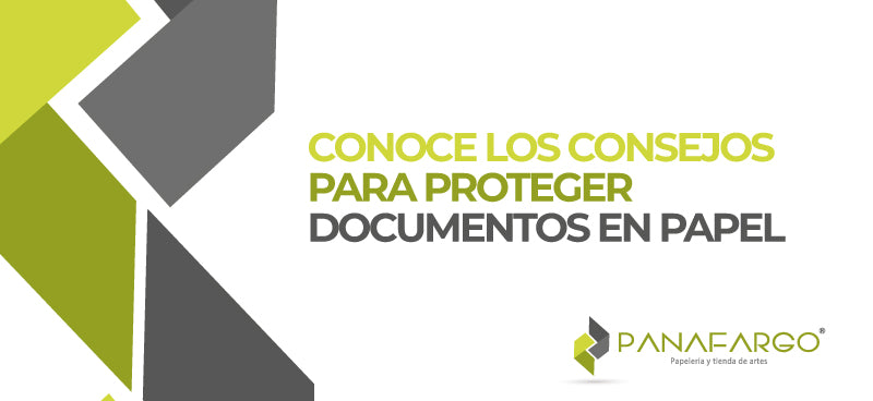 Consejos para proteger documentos en papel y conservarlos en perfecto estado