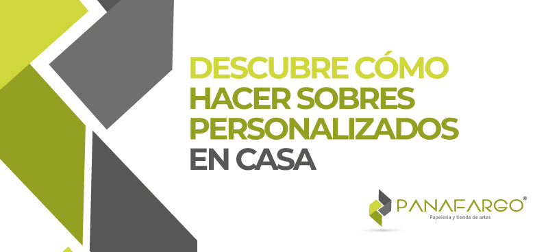 Cómo hacer sobres personalizados en casa paso a paso